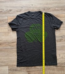 Lucky Brand Men’s Heather Charcoal Shamrocket Graphic T-Shirt
