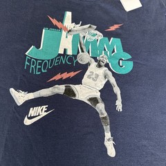 Nike Air Jordan Large Blue T-Shirt Jamming Frequency HJ2929-410 NWT