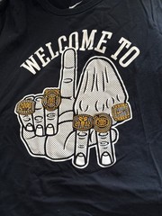 RARE Nike Kobe Bryant Welcome To LA Championship Rings T-Shirt Medium Vintage