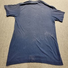 Vintage Nike Swoosh Tee Size Xl Blue Tag 1980s Faded Distressed Buttery soft