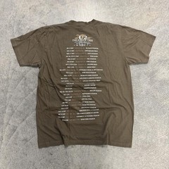 Men’s U2 Joshua Tree 2017 T-shirt Concert Band Tee Short Sleeve XL
