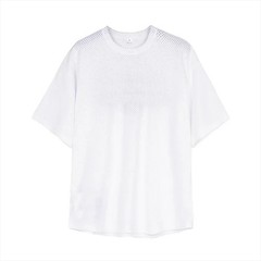 Plain Oversize Loose Short Sleeve T-shirts Gym Fitness Bodybuilding Shirts Mesh