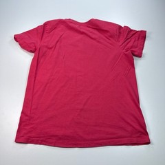 Nike Logo Shirt Mens Large Red Crew Neck Logo Casual Sports Swoosh