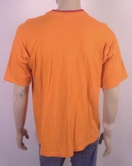 vintage 80s 90s FOTL 2 Tone T-Shirt Orange Red Accent 2 Ply single stitch L
