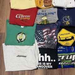 Vintage Modern Reseller Bundle Wholesale T Shirt Lot 30 Items 90s 00s Jun16-1