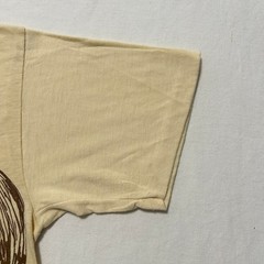 VTG 80s Anatomy Muscle Chart Medical Short Sleeve T-Shirt Men’s M Yellow