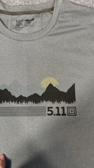 5.11 Tactical Sulli UV Logo Crew Short Sleeve T Shirt Men 2XL Green