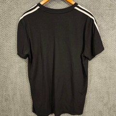 Adidas Mens Ultimate 2.0 Climalite Black Graphic T-Shirt Multilingual Large L