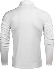 Men Turtleneck T-Shirt Long Sleeves Tailored Comfort Fit Lot Thermal Underwear