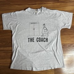 Vintage Maternity Coach Shirt Men XL Gray Doctor Single Stitch Paper Thin USA