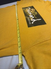Y2K Diamond Supply Co. Logo Skateboarding Graphic T-Shirt Large Yellow Tagless