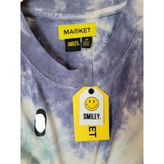 Unisex SMILEY MARKET Chinatown Tee T-Shirt NWT M Shibori Tye Dye