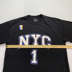 New York City Jersey Shirt Men’s XL Black Vintage Athletic Dept Short Sleeve