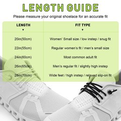 2 Pairs 1/10″ (2.5mm) Elastic Thin Shoe Laces, Stretch Round Shoelaces Shoe S…