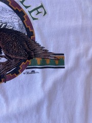 Vintage Bald Eagle Shirt Size Large 1994 Hazelwoods Nature Habit 90s Animal Tee