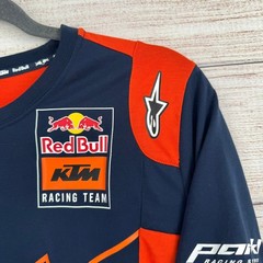 Red Bull KTM Racing Team Jersey T-Shirt Adult Medium Blue Orange