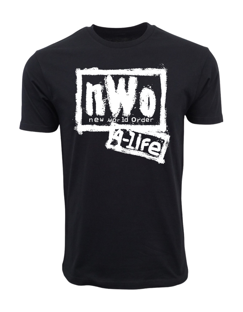 WWE NWO NEW WORLD ORDER T SHIRT OFFICIAL ITEM BLACK