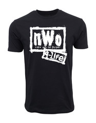 WWE NWO NEW WORLD ORDER T SHIRT OFFICIAL ITEM BLACK