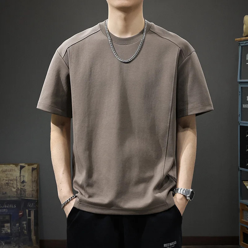 Large Size Round Neck Short-Sleeve