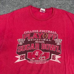 Gildan Shirt Mens L Alabama Crimson Tide Sugar Bowl College Football Playoff
