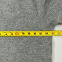 BYLT Shirt Mens XL Gray Drop Cut LUX Short Sleeve Athletic Fit Curved Hem Tee