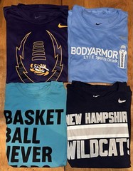 Lot Of 32 Mens Nike T-Shirts Mixed M L XL Light Wear NBA NFL NCAA Etc Athletic