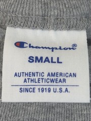 Champion Athletic Dept T-Shirt Short Sleeve Crew Neck Size Small