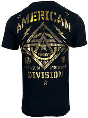 American Fighter Men’s T-shirt New Mexico Black Athletic MMA Black XS-5XL