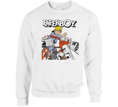 Paperboy Nes Video Game Cover T Shirt