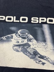 VTG Polo Sport Ralph Lauren T Shirt Men Sz L Large RLX Arctic Challenge USA Made