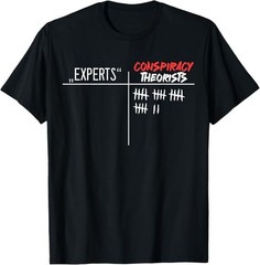 NEW LIMITED Conspiracy Theorist vs. Experts Conspiracy Theory Best T-Shirt
