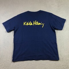 uniqlo x keith haring T Shirt Mens M blue collab