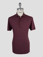NEW KIRED BURGUNDY COTTON POLO US 44 – EU 54 KR46