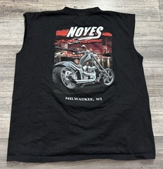 Wild Ride Sexy Girl Motorcycle Sleeveless Shirt Mens 2XL Noyes Performance 2005