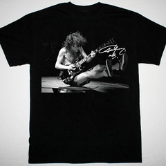 Angus Young AC DC In Concert T-shirt Black Cotton All Sizes S-5XL 12