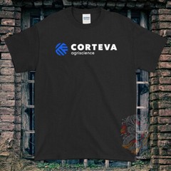 Black/White/Gray/Navy T-Shirt Corteva Made In USA Size S to 5XL