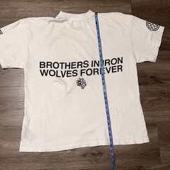 Darc Sport / Brothers in Iron Wolves Forever / White Tee Men’s M 645/1000