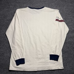 Vintage 1990s Tommy Jeans long-sleeve ringer t-shirt USA Made Size Large