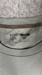 5.11 Tactical Sulli UV Logo Crew Short Sleeve T Shirt Men 2XL Green