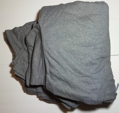 Lot of (20) Port & Company PC54 Core Cotton 5.4oz T-Shirt Graphite Heather XL