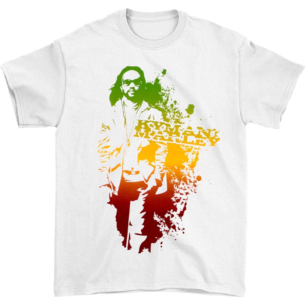 Men’s Ky-Mani Marley Herbal Fruit Tee T-shirt Medium White