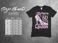 Stepping Into My 50th Birthday Like a Queen T-Shirt, 50th Birthday Gift Shirt