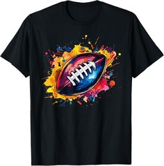 Football Game Day Player and Fan Graphic T-Shirt