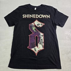 Shinedown Concert T-Shirt Black It’s Never Goodbye Its Just Til Next Time Mens L
