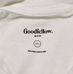NWT Goodfellow & Co Men’s Size XXL White Relaxed Fit T-shirt.