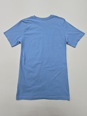 NIKE Boys Light Blue Graphic T-Shirt Youth XS Regular Fit