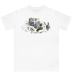 Kliban Cat Chow Fun Crazy Unisex T Shirt