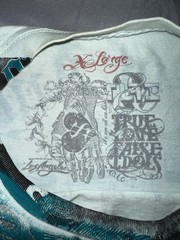 True Love & False Idols TShirt Mens Size XL Rare Vintage Streetwear Rockstar Y2K