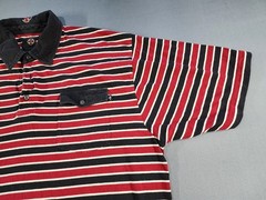 Y2K Independent Skateboard Mens XL Red Short Sleeve Polo Shirt Skater Street 90s