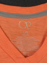 Ocean Pacific T-shirt Orange Men’s Large Short Sleeve